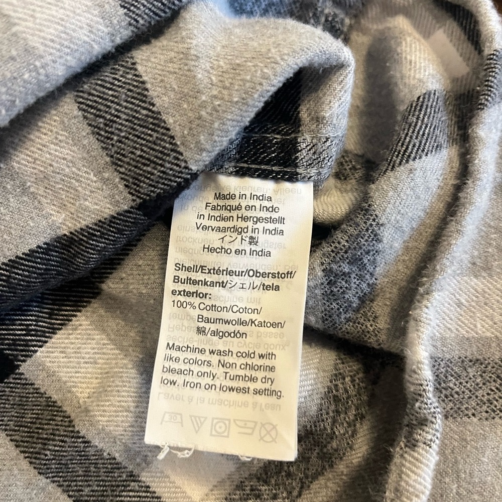 Jcrew Flannel Button Down - Picture 7 of 7